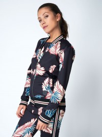 Bomber jacket with exotic print Women Project X Paris