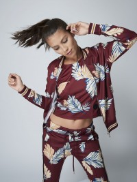 Bomber jacket with exotic print Women Project X Paris