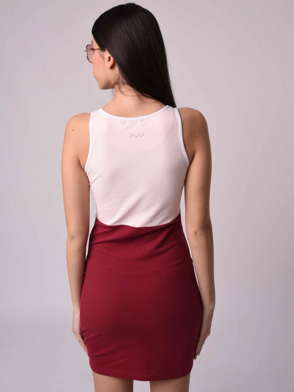 Robe débardeur zippée Femme Project X Paris
