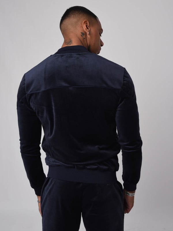 Veste col teddy en velvet Homme Project X Paris