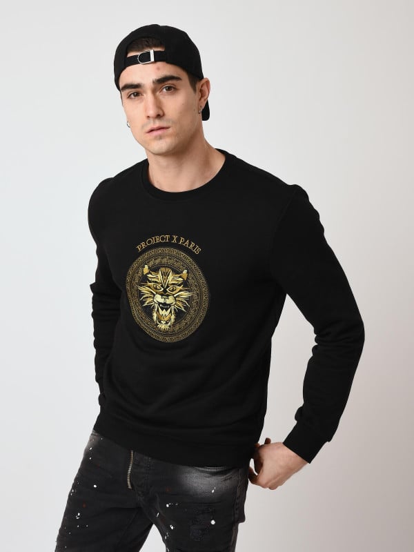 Sweat Patch Félin Antique Homme Project X Paris