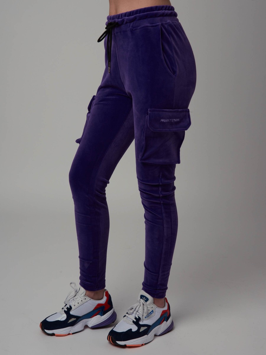 Pantalon de jogging en velours femme Project X Paris