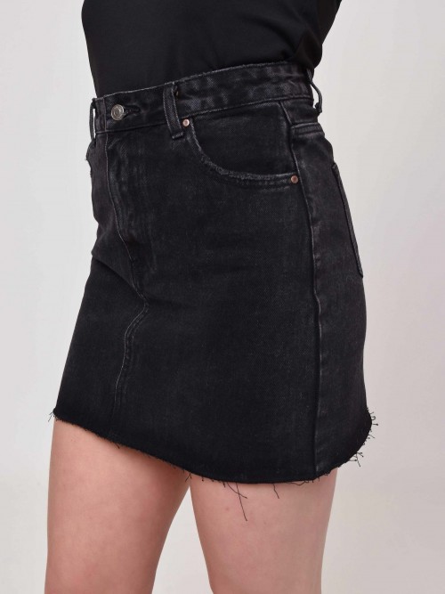 Jeans skirt - Black