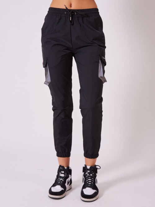 Bas de jogging poches oversize - Noir