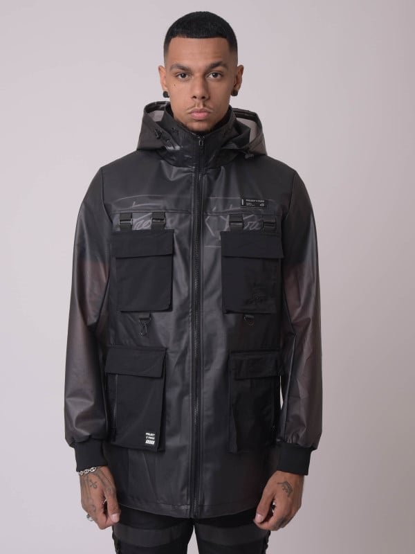 Imperméable transparente