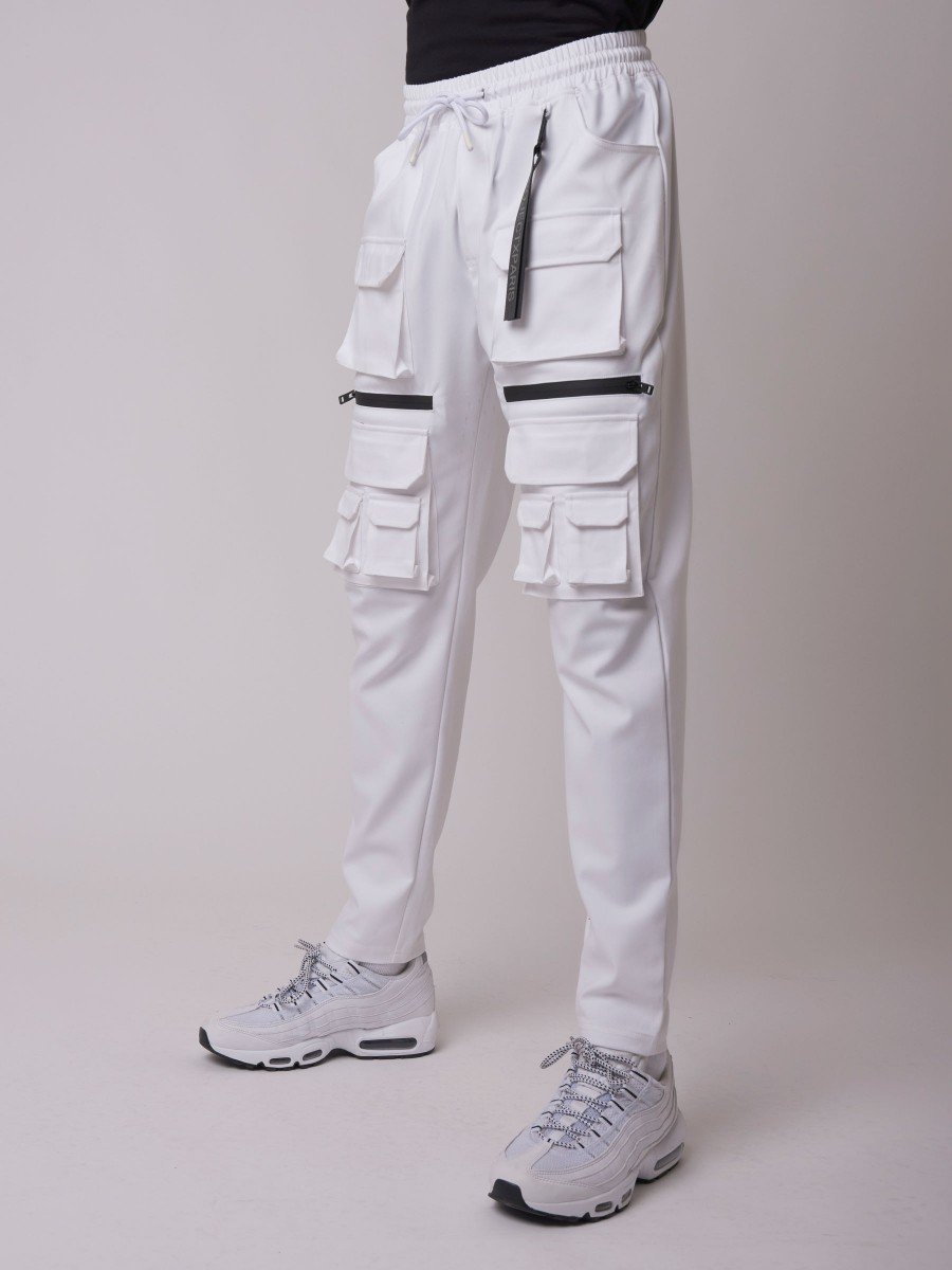 Pantalon style cargo multi-poches