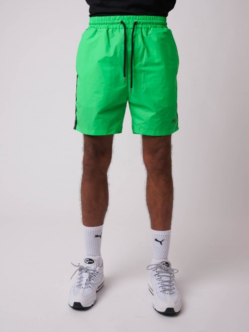 Pantaloncini riflettenti - Verde