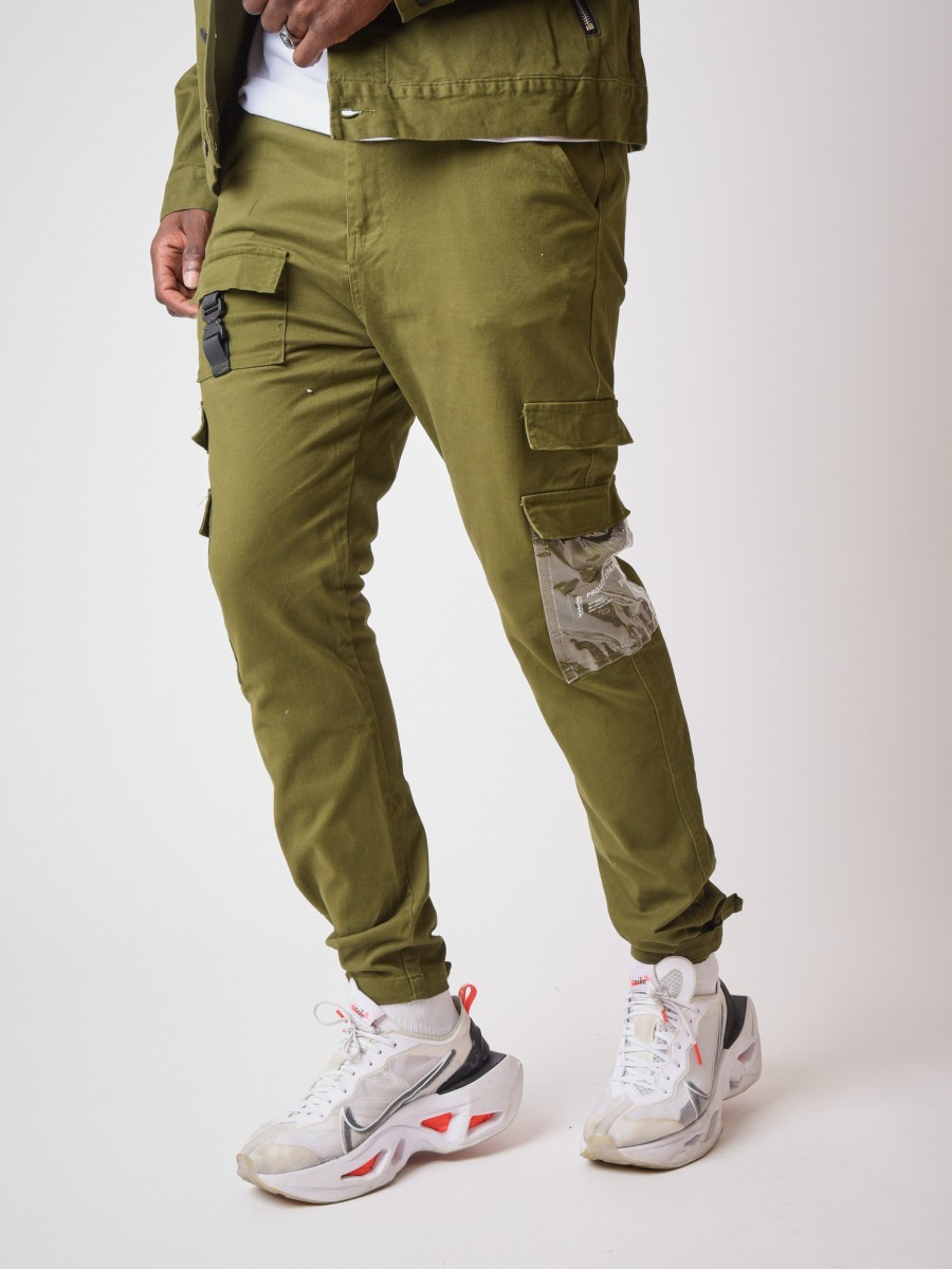 Cargo style Pant with Transparent...
