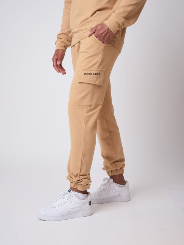 Bas de jogging poche print gothique