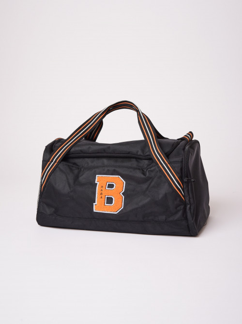 Baba Collab" sport shoulder bag - Black