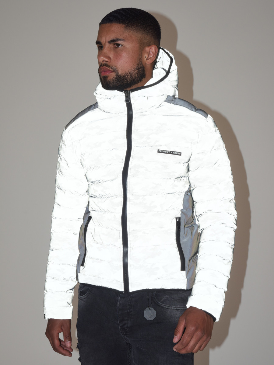 Camouflage Reflective quilted Winter...