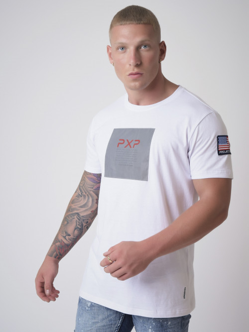 Tee Shirt "Space" style inspiration - White