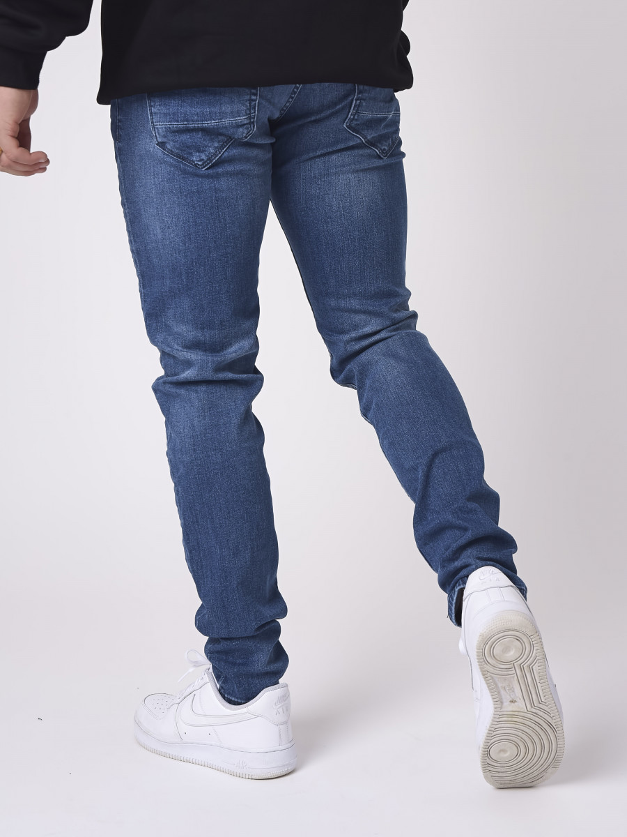 Basic blue skinny jeans - Blue
