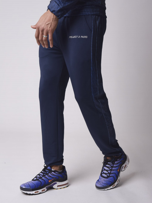 Pantalones de chándal con monograma - Azul