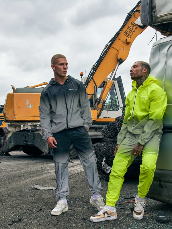 Bas de jogging dégradé réfléchissant