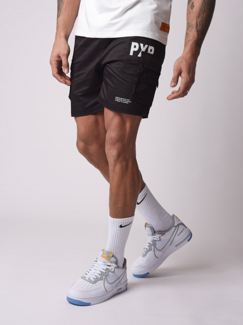 Pantalones cortos con bolsillos PXP - Negro