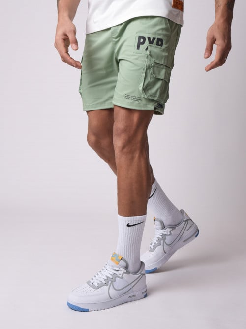 Pantalones cortos con bolsillos PXP - Verde agua