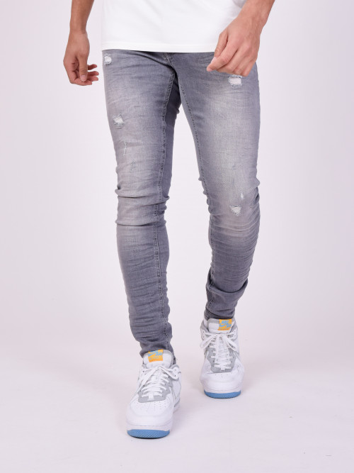 Jeans skinny grigi Delavé - Grigio chiaro
