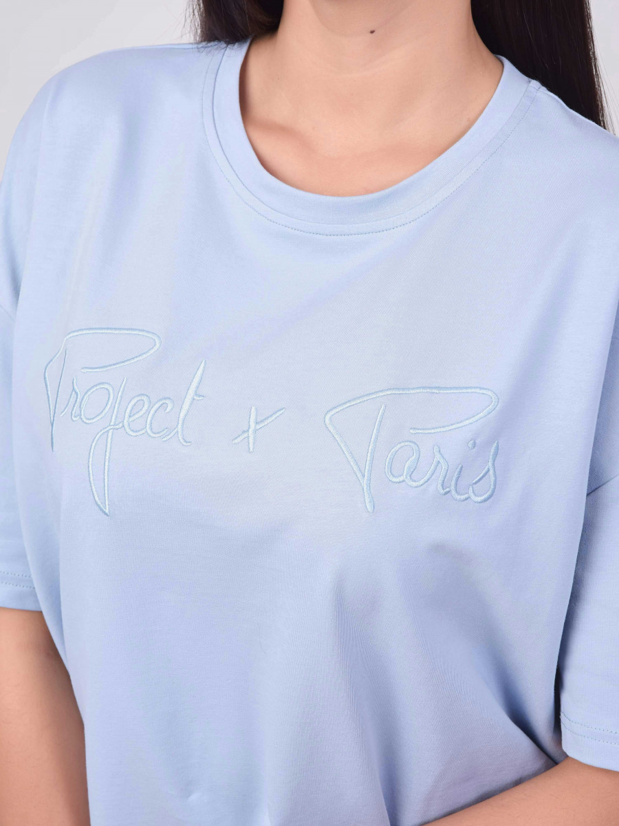 Tee-shirt basic ample logo