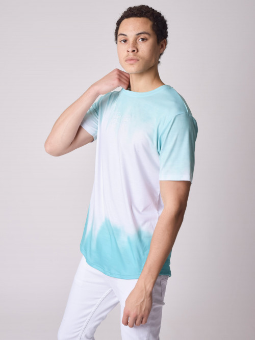 Washed T-shirt - Water green