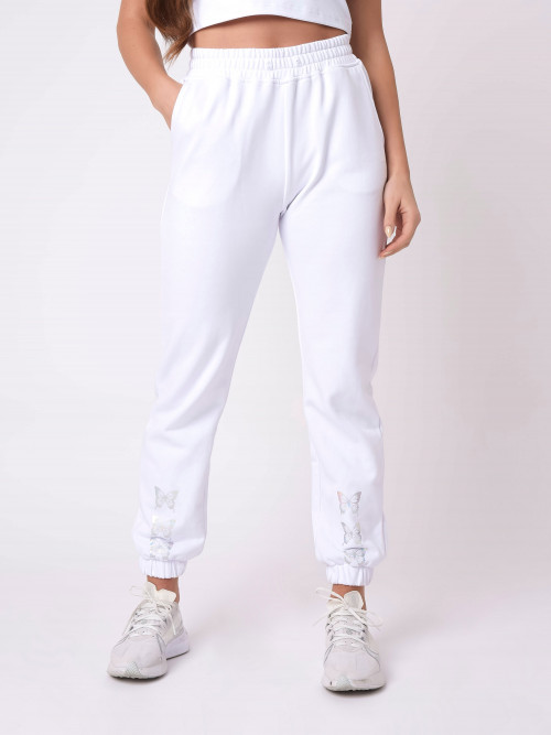 Butterfly pants - White