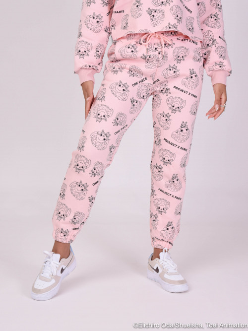 One piece all over jogging bottoms - Rose