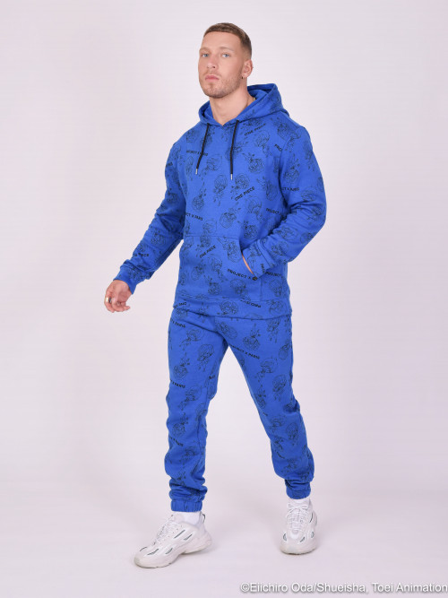 One-piece all-over jogging bottoms - Blue