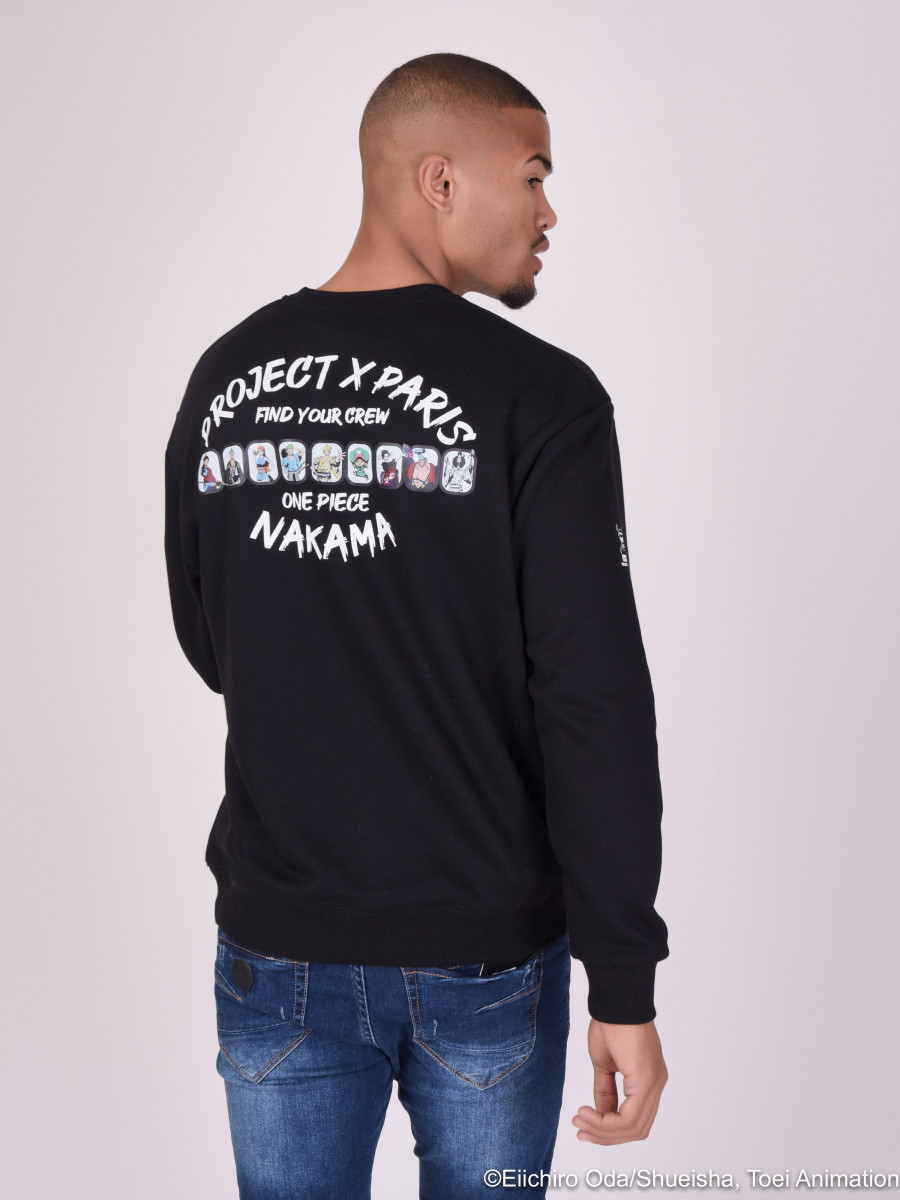 One Piece CREW round-neck sweatshirt
