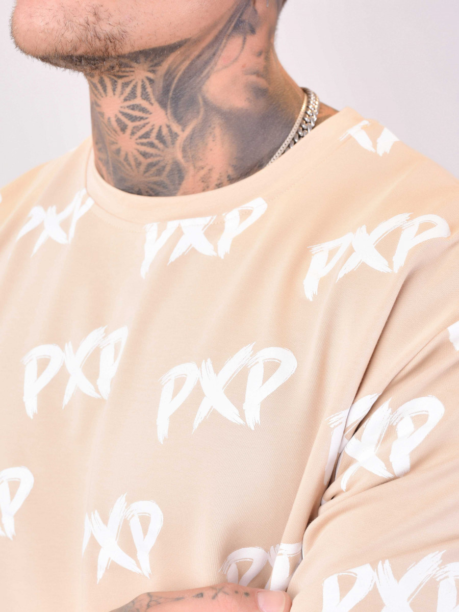 PXP unisex "brush" all over t-shirt
