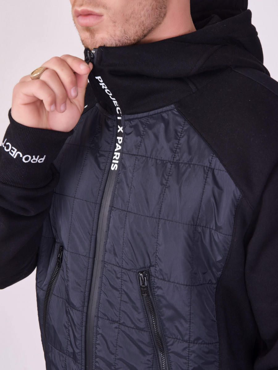 Quilted hooded Jacket
