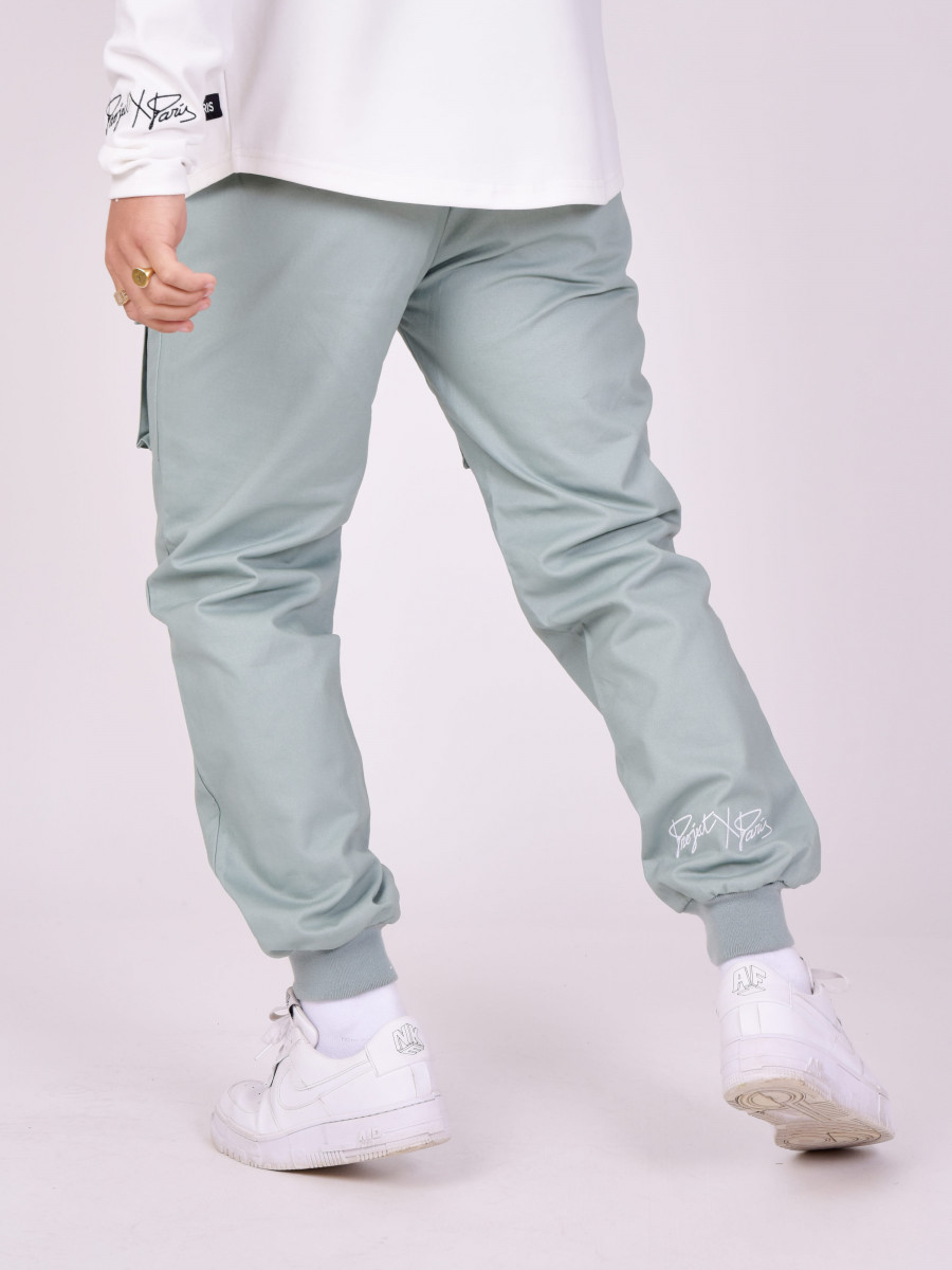 Pantalon style cargo poches avant