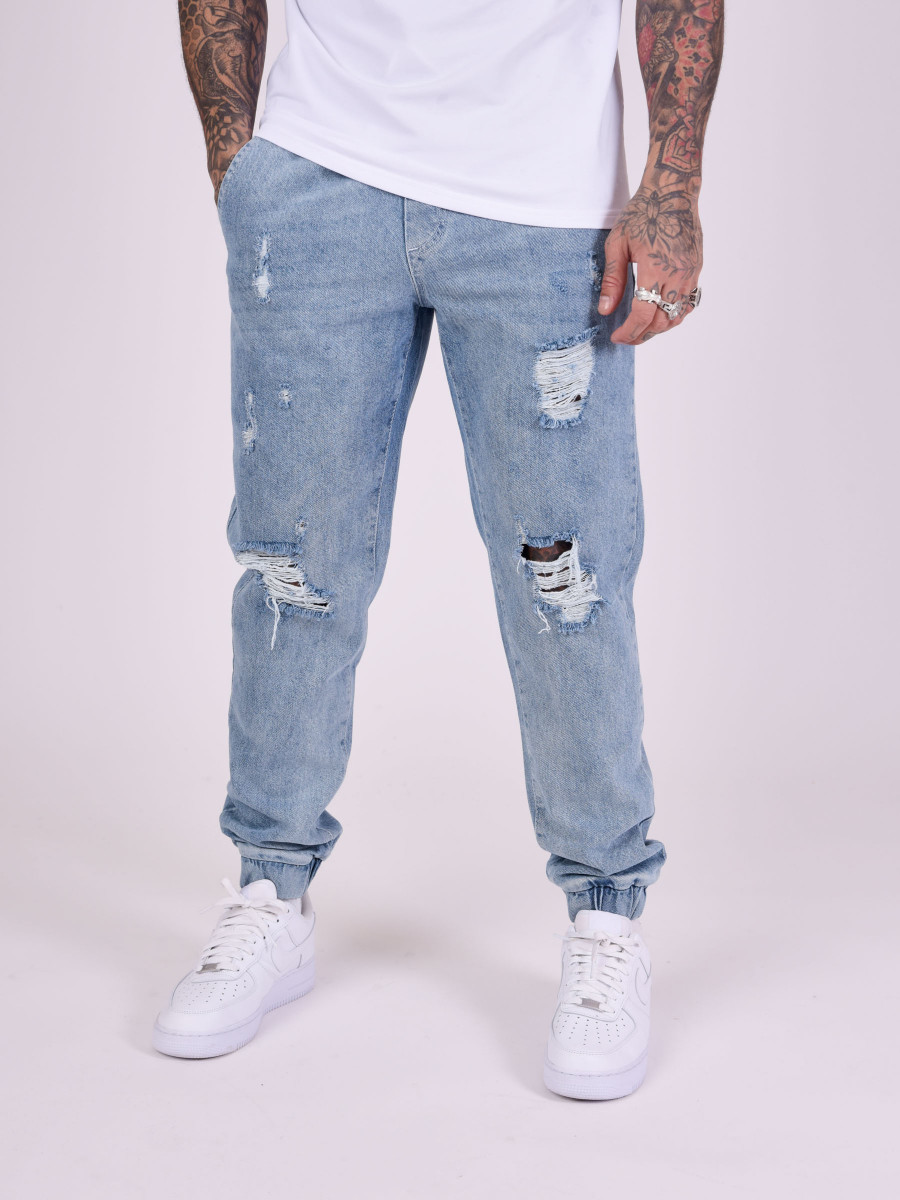 Ripped jogger Jean