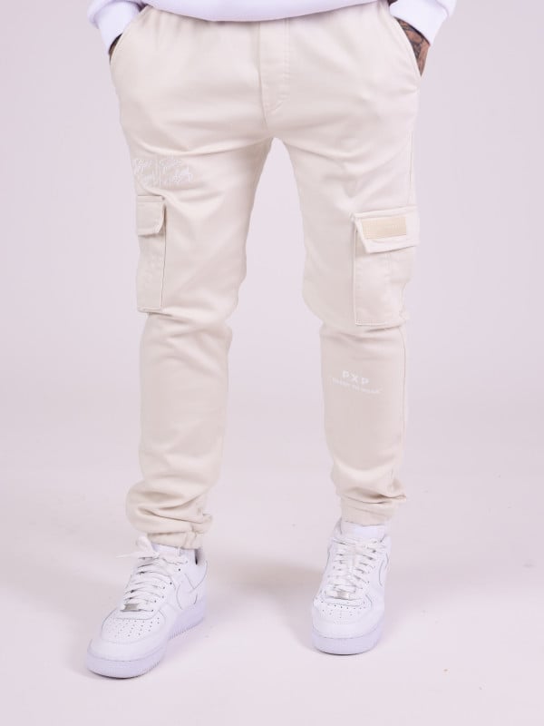 project x paris Pantalon style cargo logo miroir