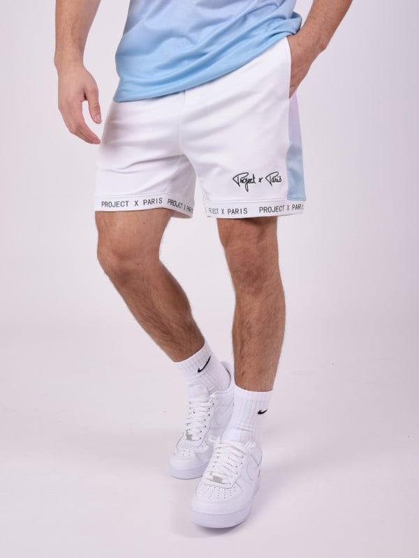 Short à bandes Dégradées
