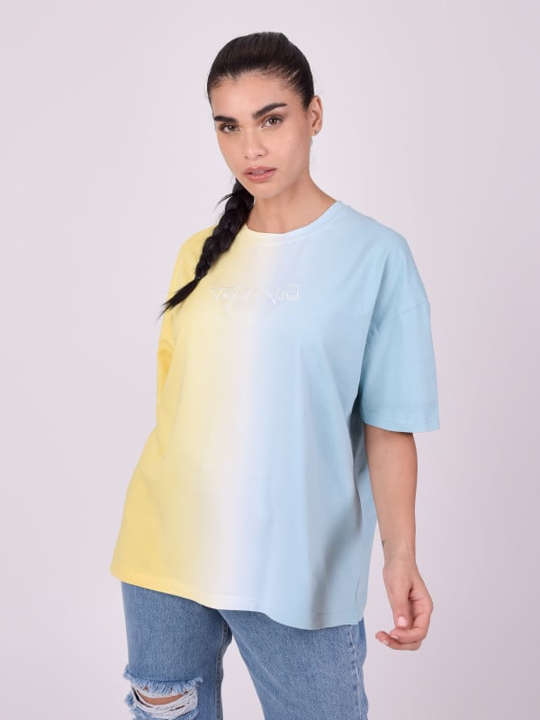 T-shirt dégradé