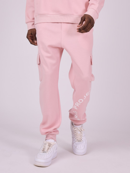 Jogging bottoms with pockets - Rose