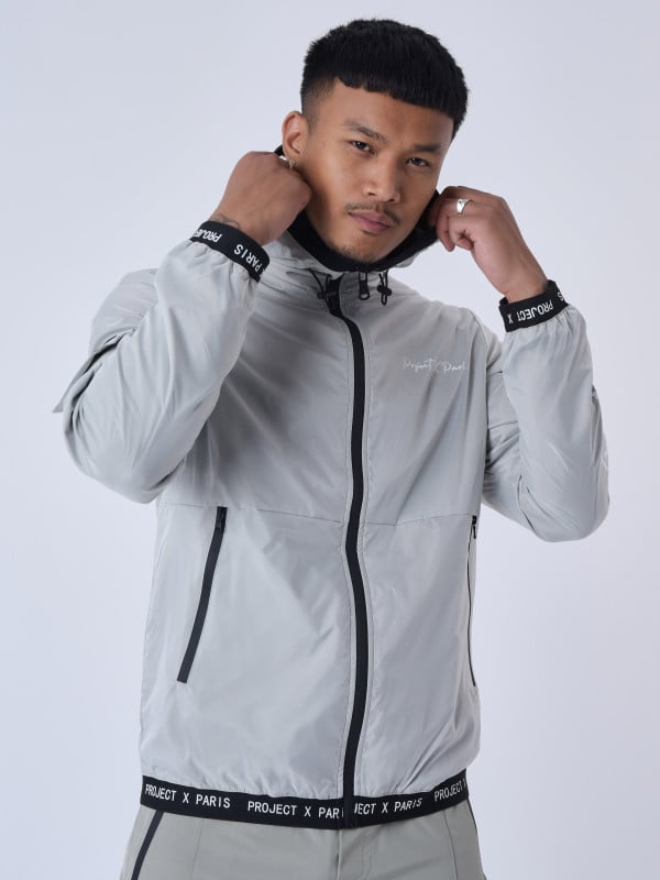 Coupe vent zipper Kaki