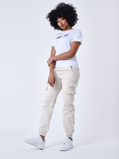 Jogg Multi-pocket jeans - Ivory