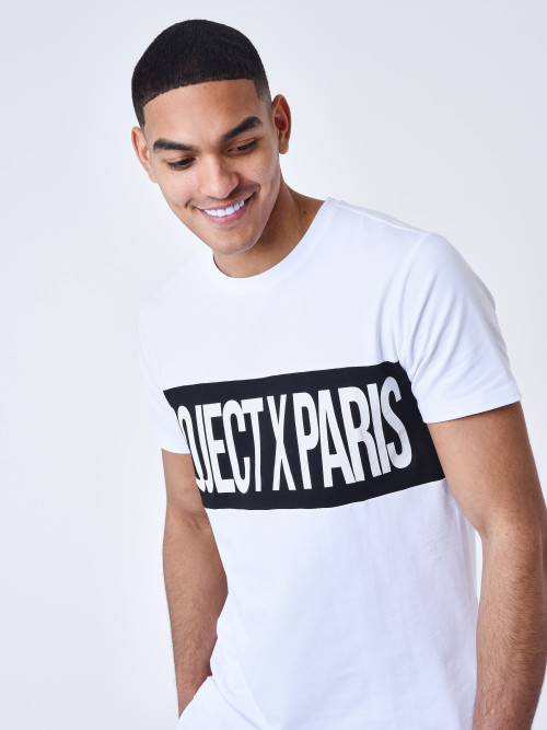 Tee shirt Project X Paris crew - Blanc