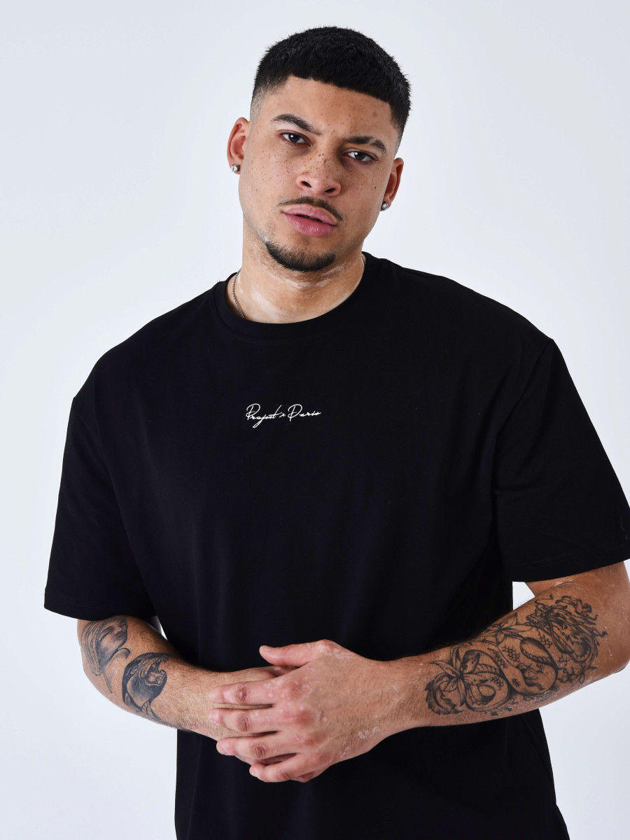 Project X Paris signature embroidery tee-shirt