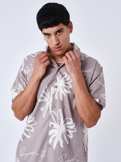 All-over floral shirt - Mole