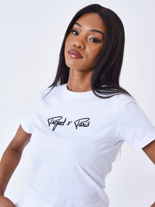 Tee-shirt femme Essentials Project X Paris - Blanc