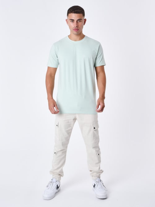 Signature Logo Embroidered Tee-shirt - Water green