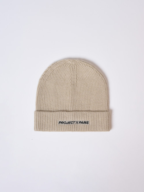Project X Paris embroidered hat - Beige