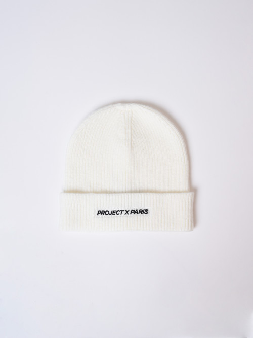 Project X Paris embroidered hat - Off-white