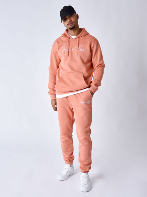 Essentials Project X Paris unisex hoodie - Orange copper