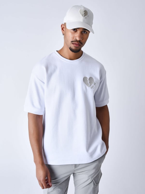 project x paris T-shirt épais cœur brisé