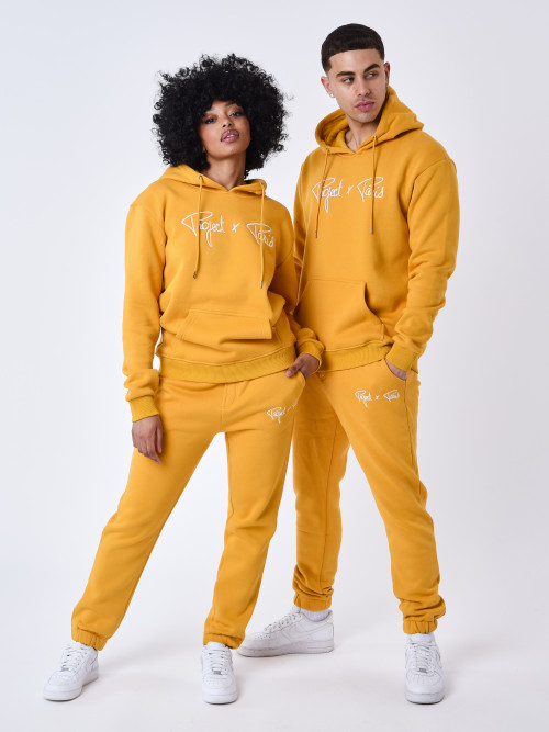 Essentials Project X Paris unisex hoodie - Mustard