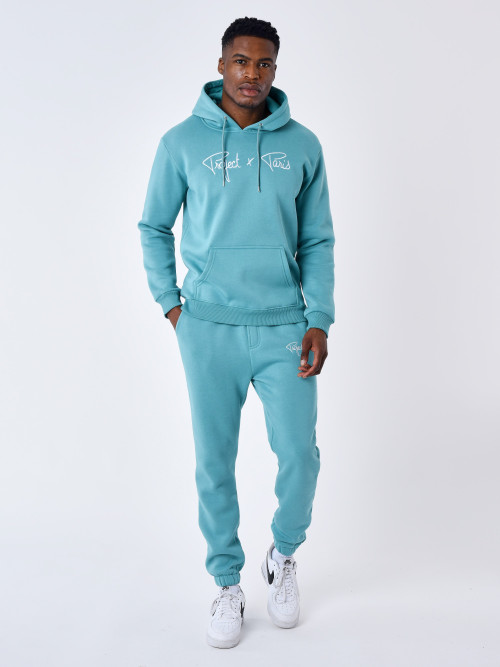 Essentials Project X Paris unisex hoodie - Turquoise