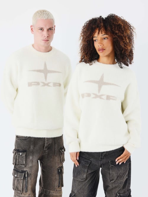 Essentials trui met ronde hals